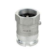 Соединение ZEVS ("сухой" разъем) ниппель, 2in, BSP, материал нерж.сталь. TLDDA200-SS TITAN LOCK