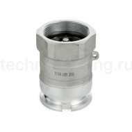 Соединение ZEVS ("сухой" разъем) ниппель, 2in, BSP, материал нерж.сталь. TLDDA200-SS TITAN LOCK