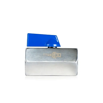 Шаровый кран мини ВР-ВР, резьба BSP 3/4", нерж. сталь, TL3/4MBV-FF TITAN LOCK