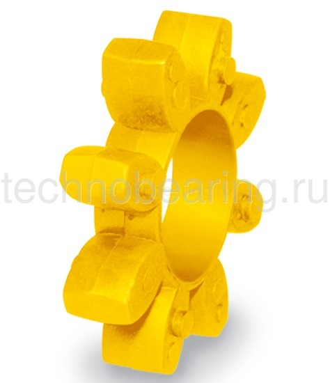 Упругий элемент типа паук желтый EG42055 Sati