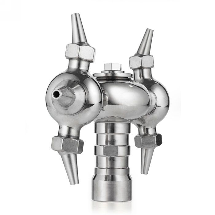 Моющая головка струйная ротационная (S-образная), DN32, нерж.304, TL32WHRS TITAN LOCK