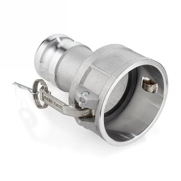 Камлок нержавеющий тип DА (переходник розетка 4" х ниппель 2 1/2"), TL4025DASS TITAN LOCK