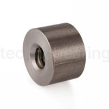 Гайка трапецеидальная (сталь) d=24 мм, шаг резьбы 5 мм (лев. резьба), KSM 24-5-G ISKRA