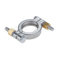 Хомут CLAMP двухболтовый усиленный DN40 нерж.304, DIN TL40CLCR TITAN LOCK