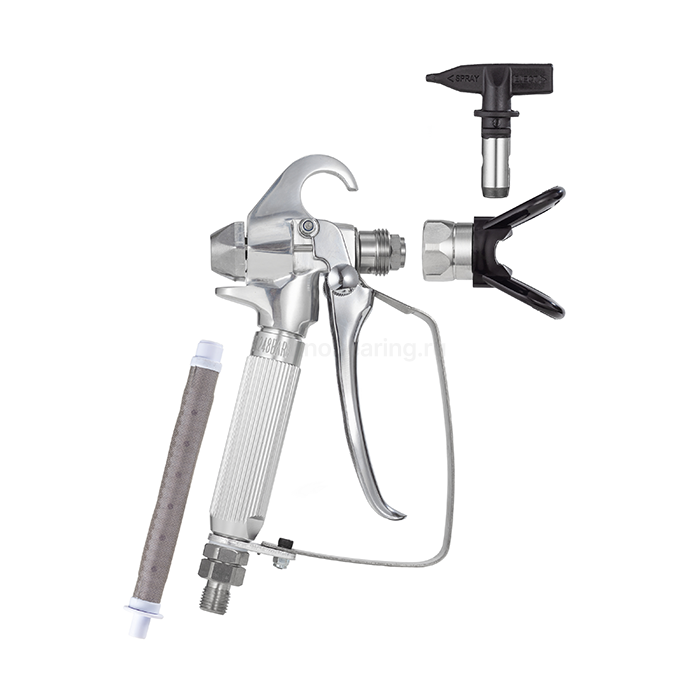 Безвоздушный окрасочный пистолет, 248 бар, резьба 1/4", TLPE-SG1/4 TITAN LOCK — детальное фото 1