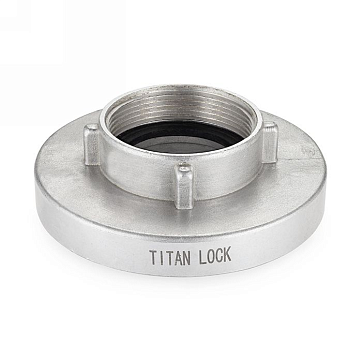 Cоединение типа Storz с внутр. резьбой, 1 1/4", KA=66, алюминий, TLSTORZ66F1.1/4 TITAN LOCK