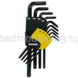 Набор Г-образных звездочек (ТХ), 9  поз. 23944 Proxxon