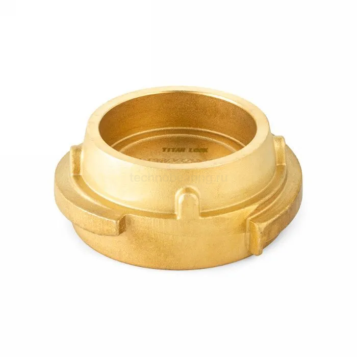 Соединение TankWagen, заглушка для муфты, латунь TLVB50BR TITAN LOCK