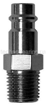 1/4", БРС серия CJ , ниппель, наруж. резьба BSPP, сталь CJ2BМ2-LG DIXON