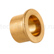 Втулка скольжения с фланцем (графит/бронза) BNZF152128330BG1 ISKRA