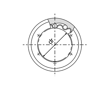 Линейный подшипник LM40-L-UU ISKRA