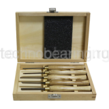 Набор резцов по дереву из быстрорежущей стали, 5  поз. 27023 Proxxon