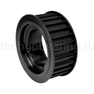 Шкив зубчатый под втулку тапербуш для ремня дюймового профиля 16H100 (PHP 16H100TB) ISKRA