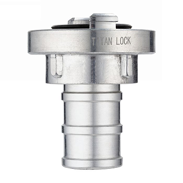 Соединение типа Storz с концом под рукав, KA=66, D=32, алюминий, TLSTORZ6632 TITAN LOCK