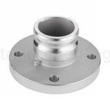 Камлок алюминиевый тип FA, ниппель с фланцем 4", TL400FAAL TITAN LOCK