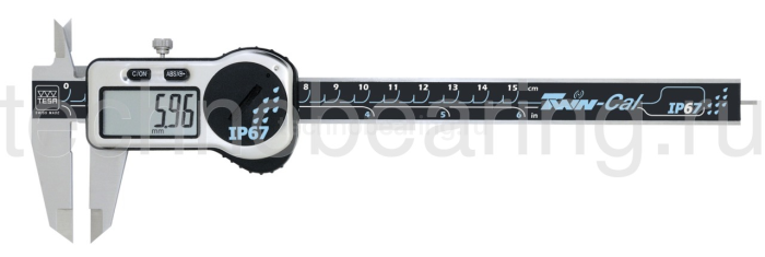 Штангенциркуль цифровой TWIN-CAL IP67 0.01 мм, 0 - 200 мм 00530322 Tesa