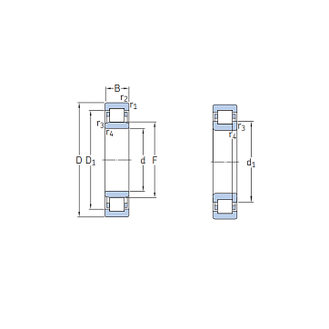 Подшипник NUP2215 ECP SKF