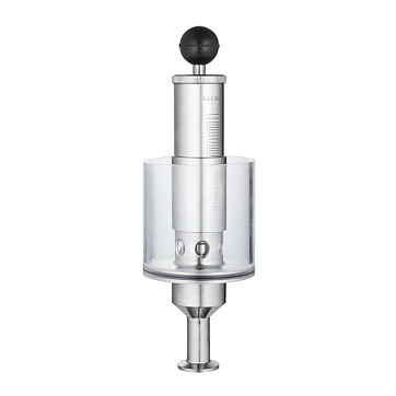 Шпунт-аппарат прямой, до 2,2 бар, под Clamp DN20 нерж. 304 TL20TGMS-CL TITAN LOCK
