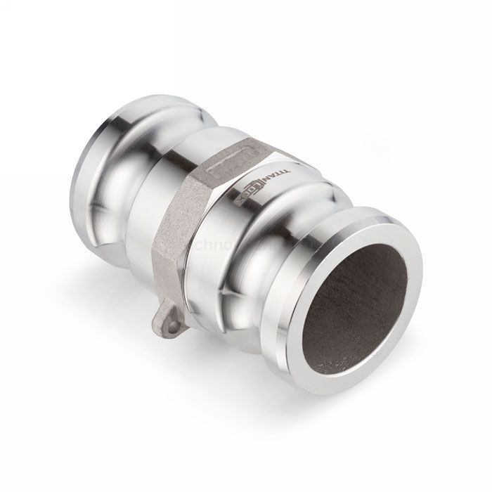 Камлок алюминиевый тип AA (переходник ниппель 1 1/4" х ниппель 1 1/4"), TL125AAAL TITAN LOCK