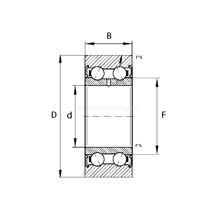 Опорный ролик LR5202KDD NBS