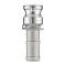 Камлок алюминиевый тип E, ниппель с хвостовиком 2 1/2", TL250EAL TITAN LOCK