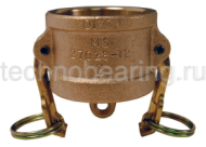 2in Соединение типа DC, заглушка для ниппеля (латунь) 200DCBR DIXON