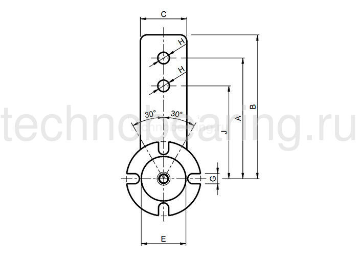 Рычаг натяжителя FE 10 RE010150 Sati