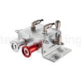 Пневматический блок управления донными клапанами автоцистерны 1-о отсечный, алюминий, TLCU1 TITAN LOCK