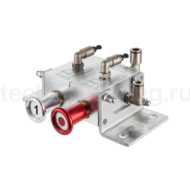 Пневматический блок управления донными клапанами автоцистерны 1-о отсечный, алюминий, TLCU1 TITAN LOCK