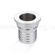 Конический штуцер под рукав SMS 2 1/2" нерж. 316 TL2.1/2CONSS-S TITAN LOCK