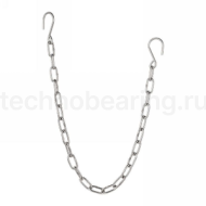 Цепь с S-образными крючками для камлоков, 300 мм (12 in), нерж.сталь 304 TLCHAIN12SS-H TITAN LOCK