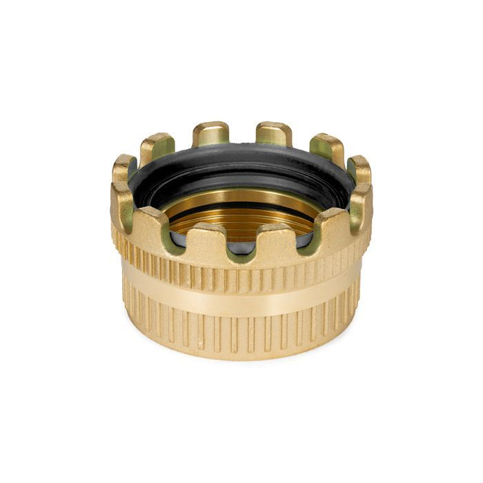 Соединение TankWagen, муфта (мама), латунь, TLMK50BR TITAN LOCK