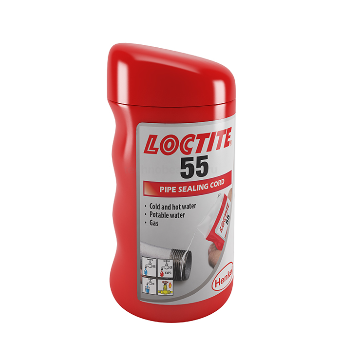 Нить герметизирующая для газа и питьевой воды, 24х50 м 55 Loctite
