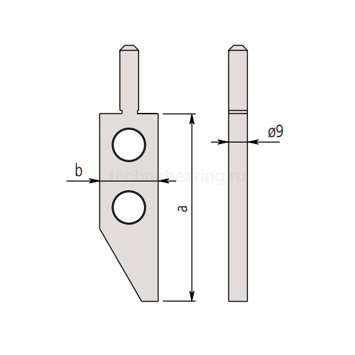 Сменные губки для штангенциркуля 07CZA044 MITUTOYO