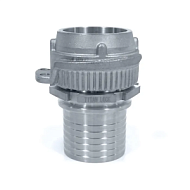 Соединение TankWagen, комплект (штуцер VK + штуцер под рукав), нерж. сталь, TLVKS100SS TITAN LOCK