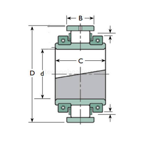 Подшипник COP.01EB55MEX COOPER — детальное фото 1