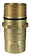1in БРС серия WS-W, ниппель, резьба NPT (латунь) W8F8-B DIXON