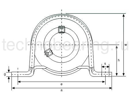 Подшипниковый узел BPP4-SB ISB