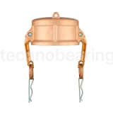 Камлок латунный тип DC, заглушка для ниппеля 4", TL400DCBR TITAN LOCK