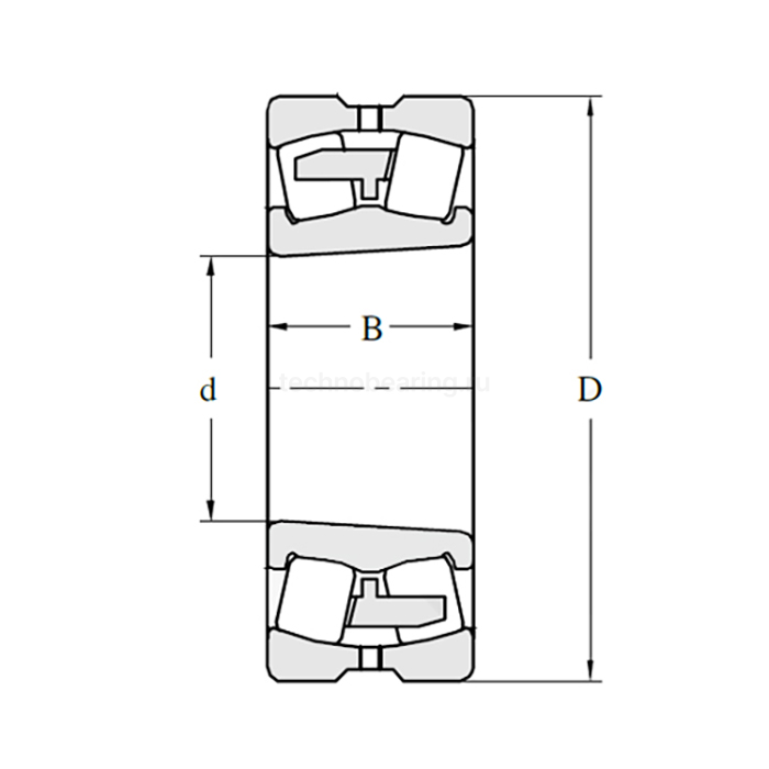 Подшипник 24052 CAK30/W33 ZWZ