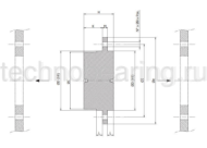 Ступица фланцевая под расточку MC140 Sati
