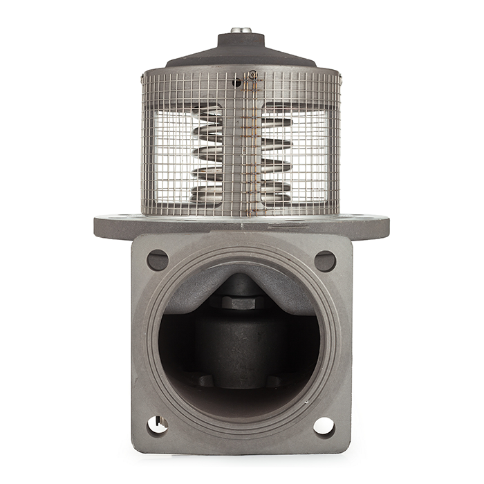 Пневматический донный клапан, квадратный фланец, алюминий, 4in, TL400PBV-S TITAN LOCK — детальное фото 4