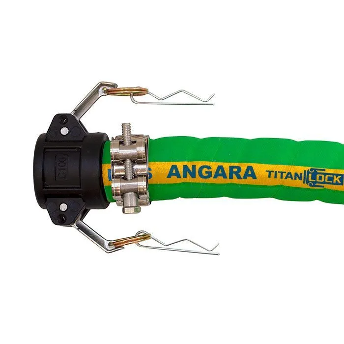 Химостойкий гофрированный рукав «ANGARA», нап.-всас., вн. диам. 38мм, -40C, 16bar, UHMWPE, TL038AN TITAN LOCK