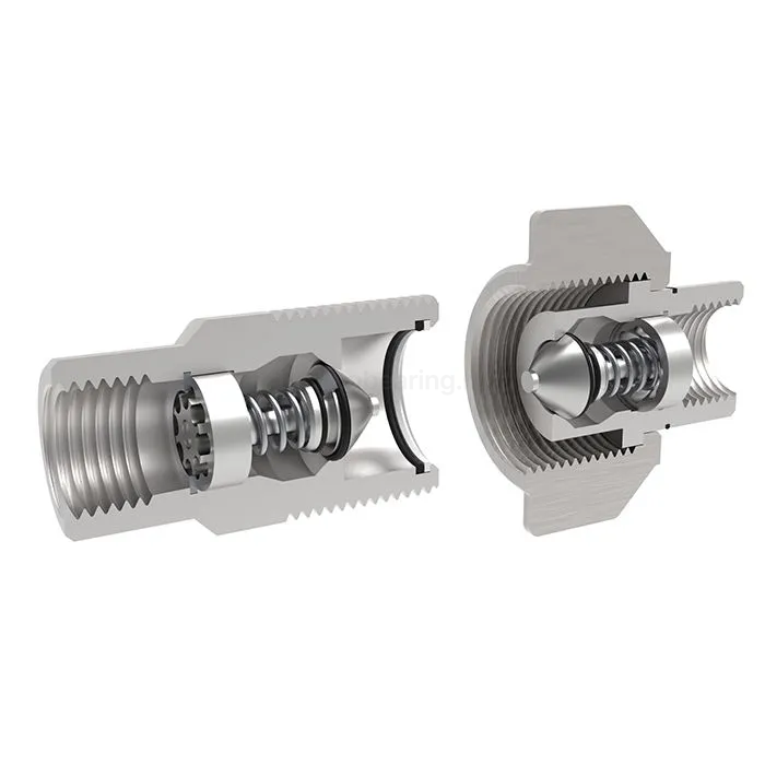 БРС серия G (WS) резьбовая, ниппель, нерж.сталь 304, 1in TL8GMS TITAN LOCK