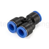 Фитинг цанговый Y-образный, 6 мм, пластик, тип PY, TLP-PY6 TITAN LOCK