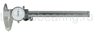 Штангенциркуль стрелочный 0.02 мм, 0 - 200 мм Filetta