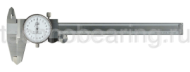 Штангенциркуль стрелочный 0.02 мм, 0 - 200 мм Filetta