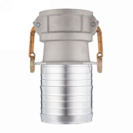 Камлок алюминиевый тип C, 3", розетка с хвостовиком под рукав 4", TL3040CAL TITAN LOCK