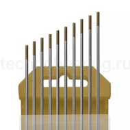 Электроды вольфрамовые WL-15-175 Ø 2,0 мм (золотистый) AC/DC КЕДР