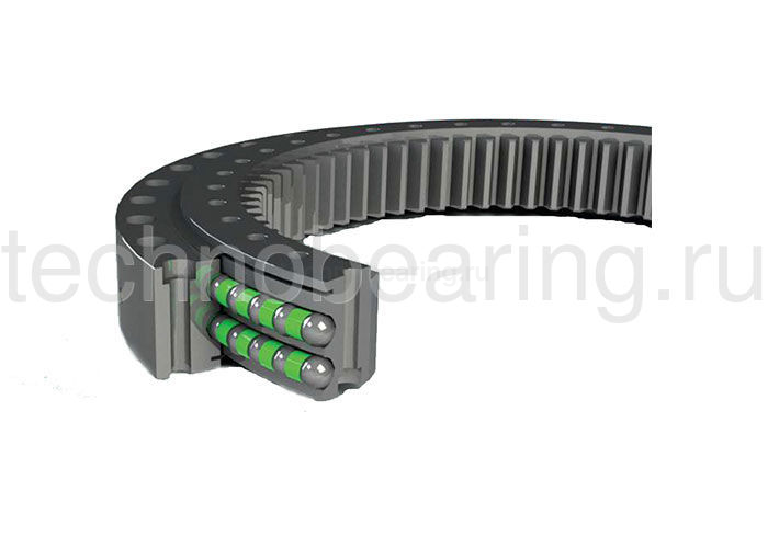 ОПУ стандартная серия с двумя рядами шариков ZB2.45.1605.401-1SPPN ISB — детальное фото 0